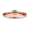 Ruffoni CON CLASSE üveg fedél, 16 cm, réz