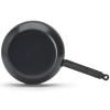 Mély serpenyő BLUE CARBON 24 cm, kék acél, de Buyer