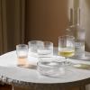 Vizespohár RIPPLE 200 ml, 4 db szett, átlátszó, kemény LIVING