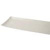 Tálaló tányér CONTOUR 33x10,5 cm, fehér, kerámia, MIJ