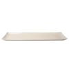 Tálaló tányér CONTOUR 33x10,5 cm, fehér, kerámia, MIJ